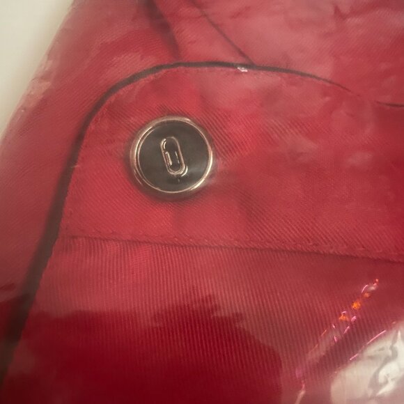 Red Unisex Chef Coat - Picture 6 of 6